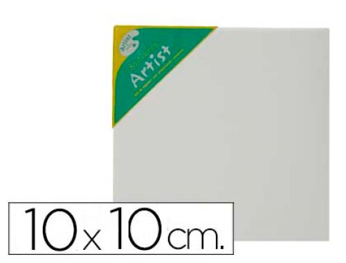 Tela de algodao artist 100% agrafada por tras 10x10 cm , Artist , 57241 , 3660310042656